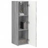 Szafka pod telewizor 2 pcs Szary Sonoma 30 x 31 x 100 cm