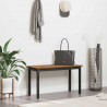 ławka Stare drewno 80 x 35 x 45 cm Materiał drewnopochodny