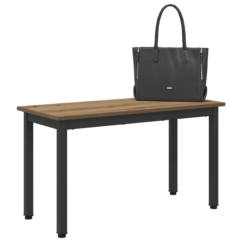 ławka Dąb rzemieślniczy 80 x 35 x 45 cm Materiał drewnopochodny