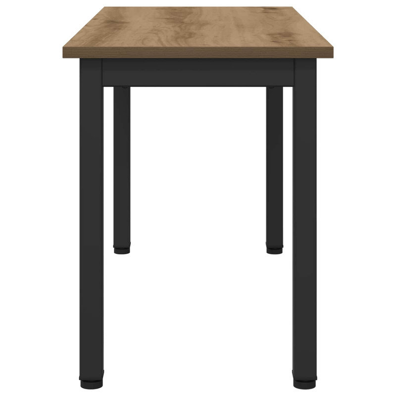 ławka Dąb rzemieślniczy 80 x 35 x 45 cm Materiał drewnopochodny
