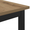 ławka Dąb rzemieślniczy 80 x 35 x 45 cm Materiał drewnopochodny