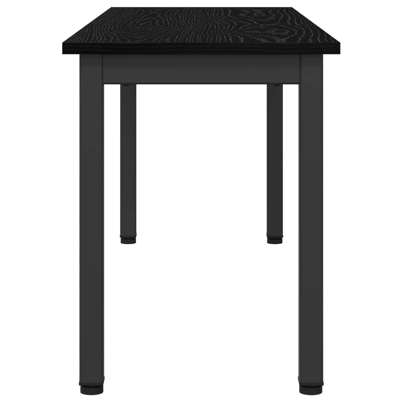 ławka Czarny Dąb 110 x 35 x 45 cm Materiał drewnopochodny