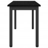 ławka Czarny Dąb 110 x 35 x 45 cm Materiał drewnopochodny