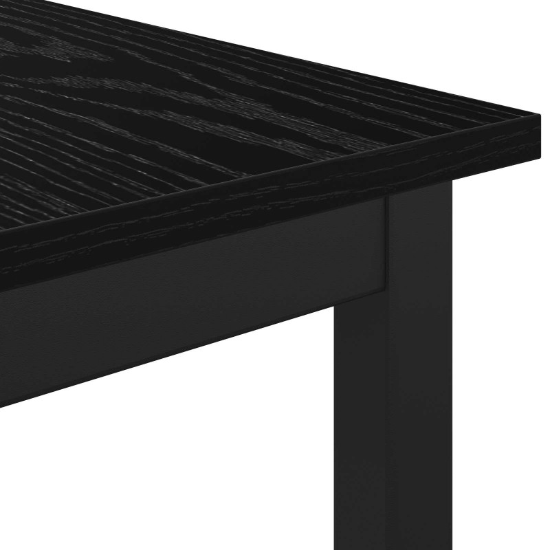 ławka Czarny Dąb 110 x 35 x 45 cm Materiał drewnopochodny
