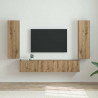 Szafka pod telewizor 2 pcs Dąb rzemieślniczy 30 x 31 x 100 cm