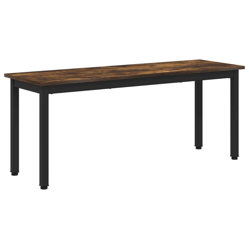 ławka Dąb dymny 110 x 35 x 45 cm Materiał drewnopochodny
