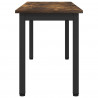 ławka Dąb dymny 110 x 35 x 45 cm Materiał drewnopochodny