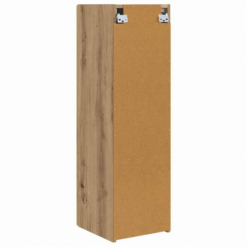 Szafka pod telewizor 2 pcs Dąb rzemieślniczy 30 x 31 x 100 cm