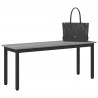 ławka Szary Sonoma 110 x 35 x 45 cm Materiał drewnopochodny