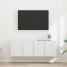 Szafka pod telewizor 2 pcs Biały 59,5 x 31 x 40 cm