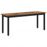 ławka Stare drewno 110 x 35 x 45 cm Materiał drewnopochodny