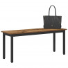 ławka Stare drewno 110 x 35 x 45 cm Materiał drewnopochodny