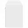 Szafka pod telewizor 2 pcs Biały 59,5 x 31 x 40 cm