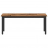 ławka Stare drewno 110 x 35 x 45 cm Materiał drewnopochodny
