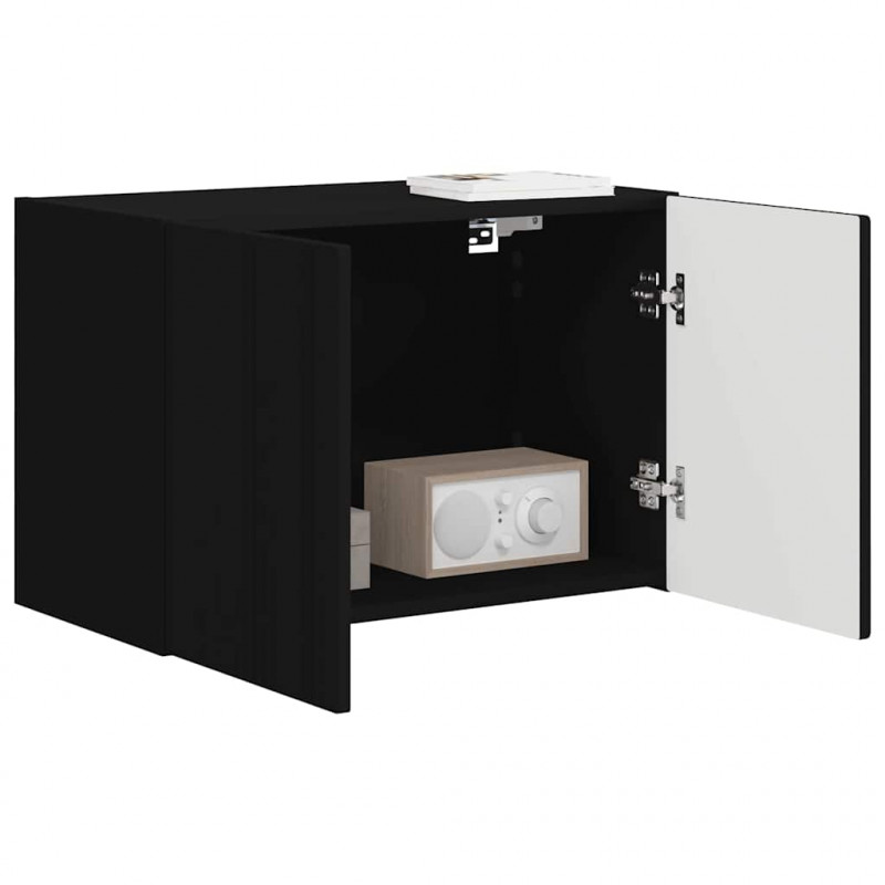 Szafka pod telewizor Czarny 59,5 x 31 x 40 cm
