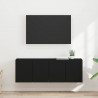 Szafka pod telewizor 2 pcs Czarny 59,5 x 31 x 40 cm