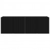 Szafka pod telewizor 2 pcs Czarny 59,5 x 31 x 40 cm