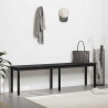 ławka Czarny Dąb 160 x 35 x 45 cm Materiał drewnopochodny