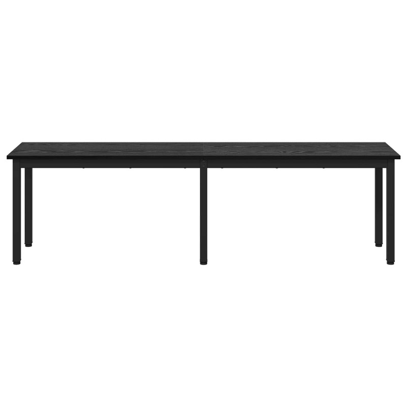 ławka Czarny Dąb 160 x 35 x 45 cm Materiał drewnopochodny