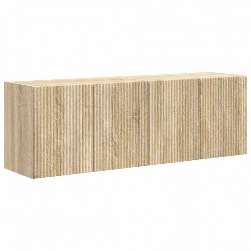 Szafka pod telewizor 2 pcs Dąb Sonoma 59,5 x 31 x 40 cm