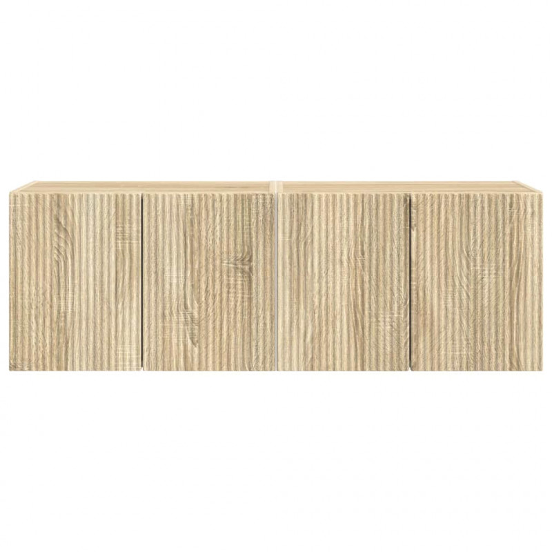 Szafka pod telewizor 2 pcs Dąb Sonoma 59,5 x 31 x 40 cm