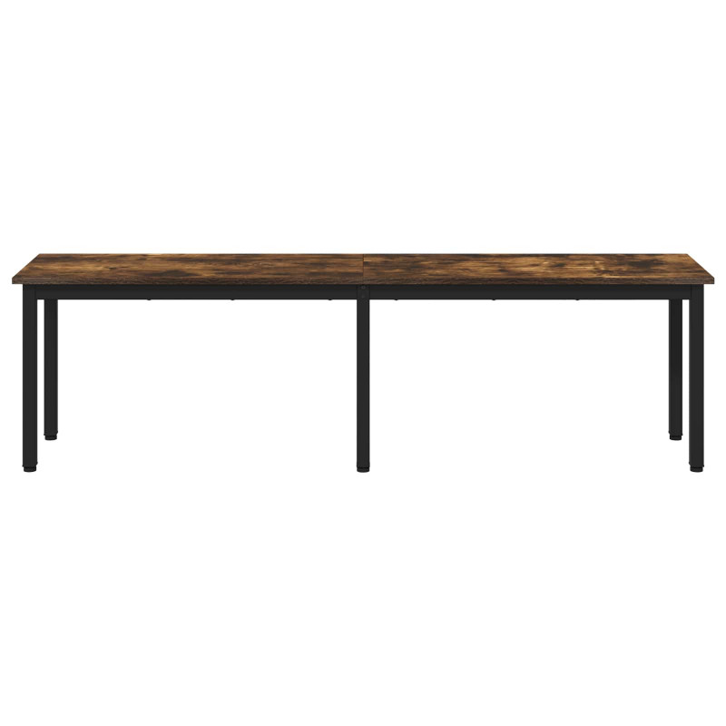 ławka Dąb dymny 160 x 35 x 45 cm Materiał drewnopochodny