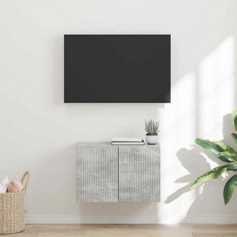 Szafka pod telewizor Betonowy szary 59,5 x 31 x 40 cm