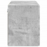Szafka pod telewizor Betonowy szary 59,5 x 31 x 40 cm