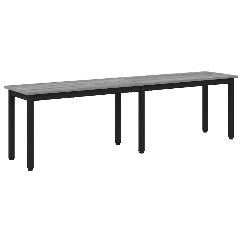 ławka Szary Sonoma 160 x 35 x 45 cm Materiał drewnopochodny