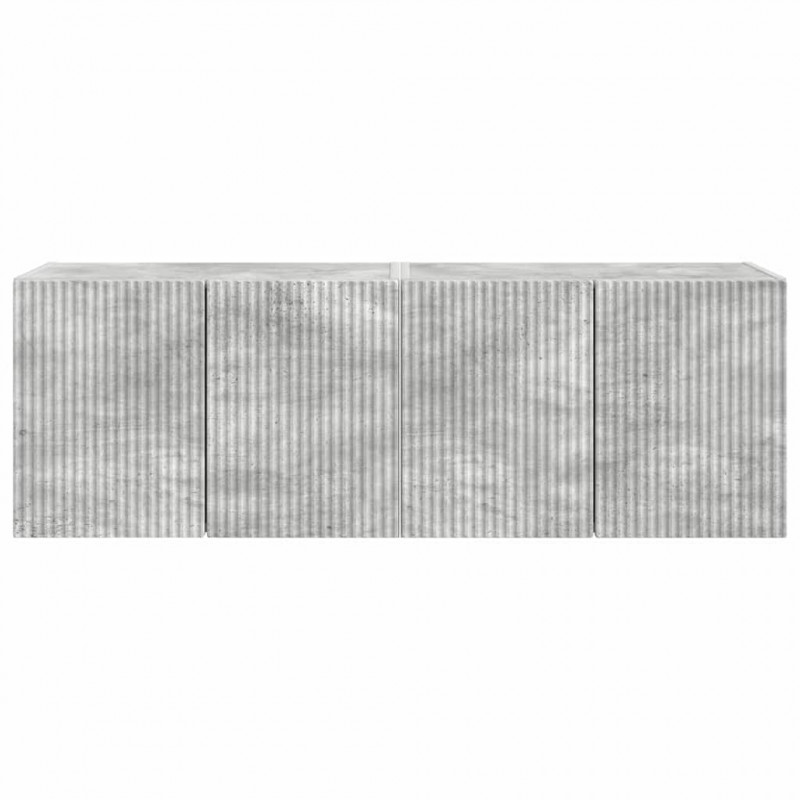 Szafka pod telewizor 2 pcs Betonowy szary 59,5 x 31 x 40 cm
