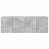 Szafka pod telewizor 2 pcs Betonowy szary 59,5 x 31 x 40 cm