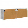 Szafka pod telewizor 2 pcs Betonowy szary 59,5 x 31 x 40 cm
