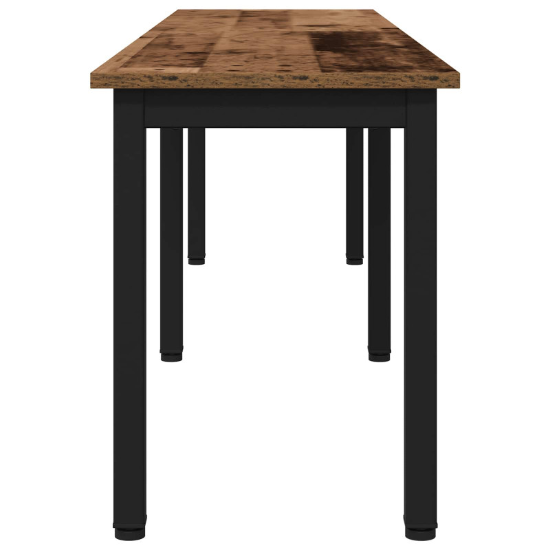 ławka Stare drewno 160 x 35 x 45 cm Materiał drewnopochodny