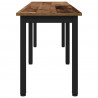 ławka Stare drewno 160 x 35 x 45 cm Materiał drewnopochodny