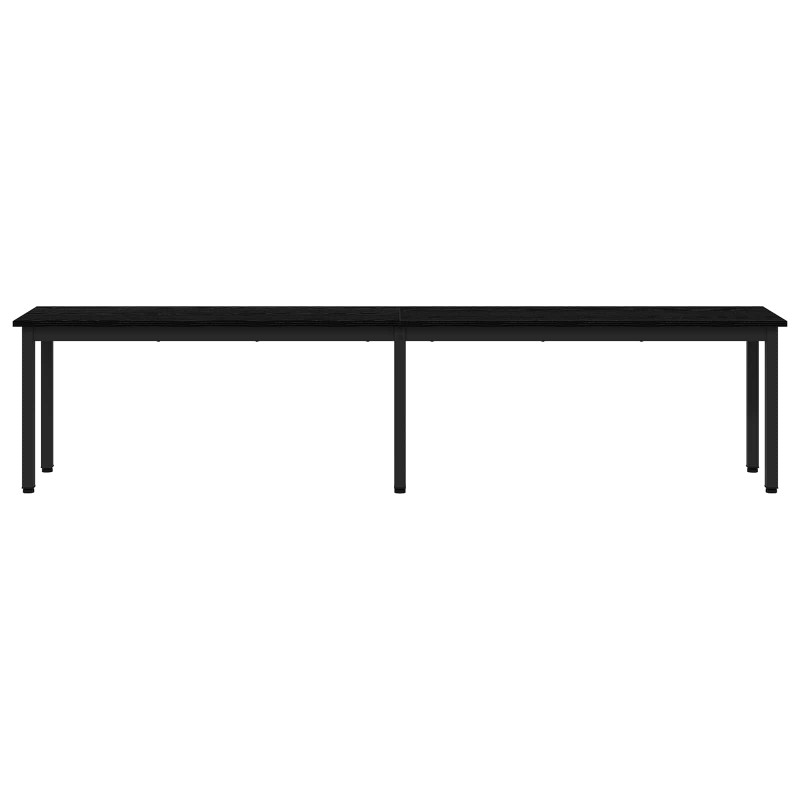 ławka Czarny Dąb 200 x 35 x 45 cm Materiał drewnopochodny
