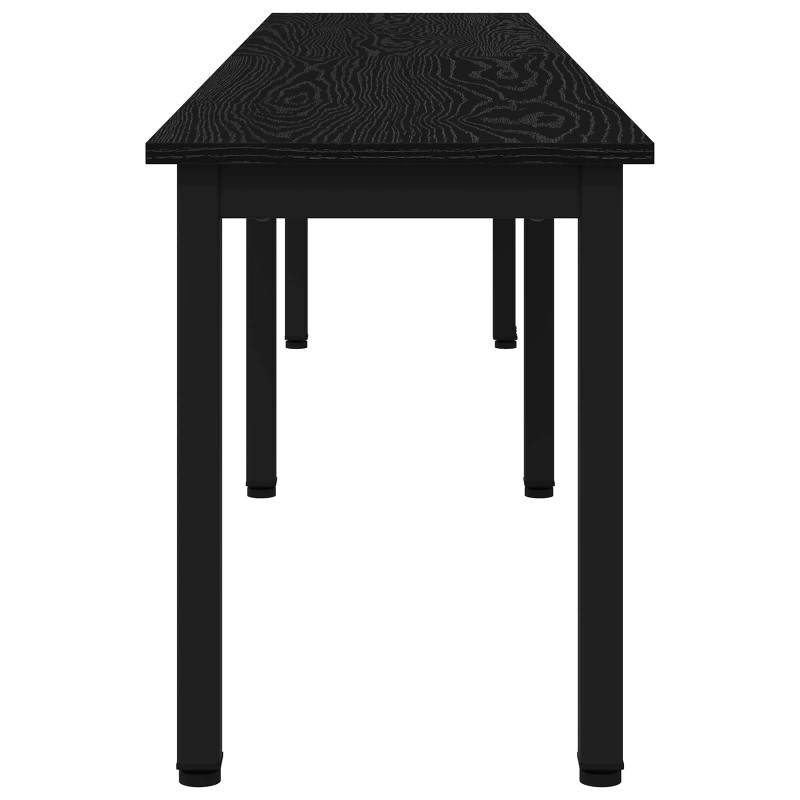 ławka Czarny Dąb 200 x 35 x 45 cm Materiał drewnopochodny