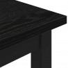 ławka Czarny Dąb 200 x 35 x 45 cm Materiał drewnopochodny
