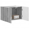 Szafka pod telewizor Szary Sonoma 59,5 x 31 x 40 cm