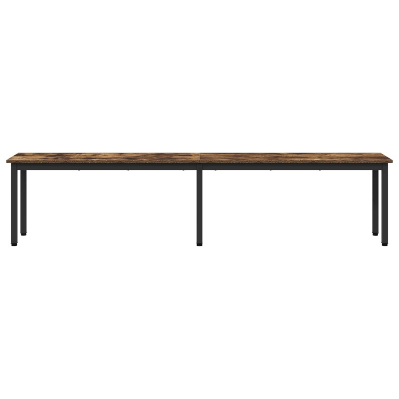 ławka Dąb dymny 200 x 35 x 45 cm Materiał drewnopochodny