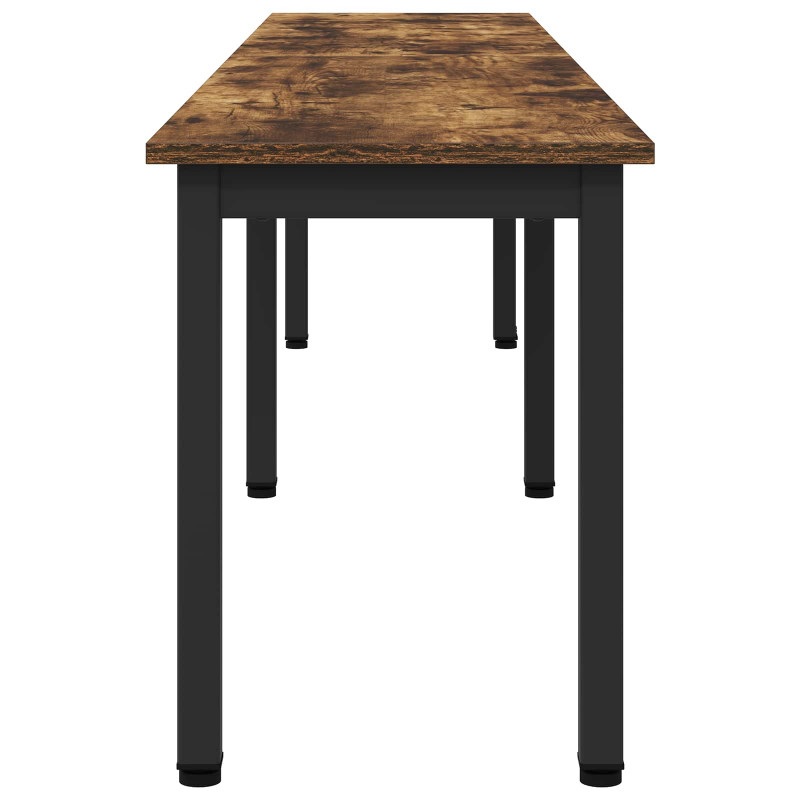ławka Dąb dymny 200 x 35 x 45 cm Materiał drewnopochodny