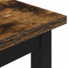 ławka Dąb dymny 200 x 35 x 45 cm Materiał drewnopochodny