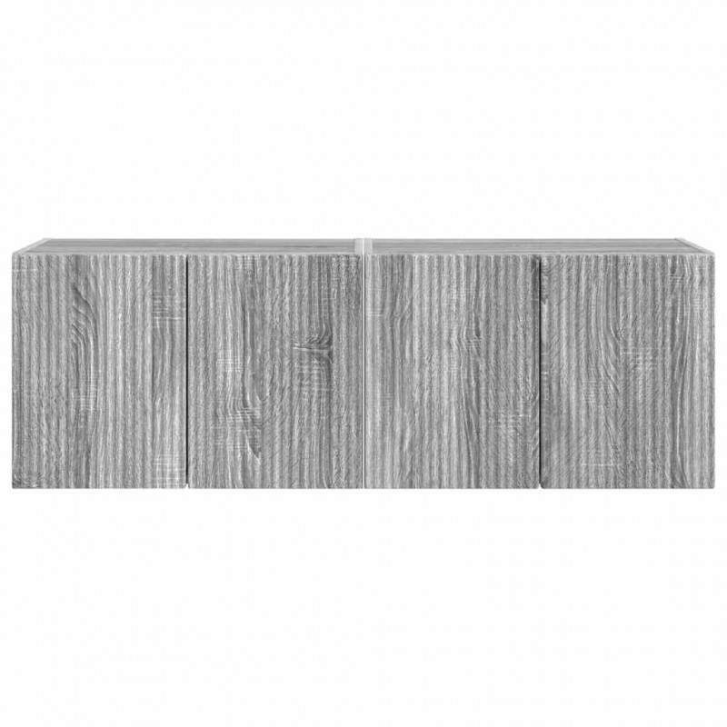 Szafka pod telewizor 2 pcs Szary Sonoma 59,5 x 31 x 40 cm