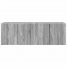 Szafka pod telewizor 2 pcs Szary Sonoma 59,5 x 31 x 40 cm