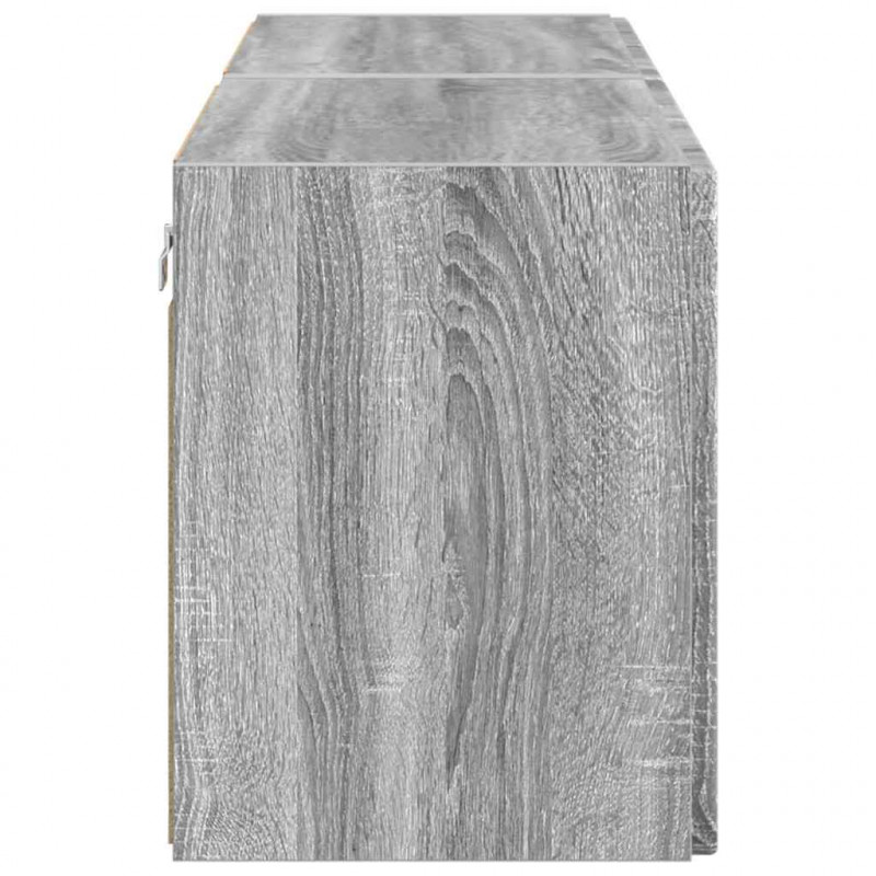 Szafka pod telewizor 2 pcs Szary Sonoma 59,5 x 31 x 40 cm