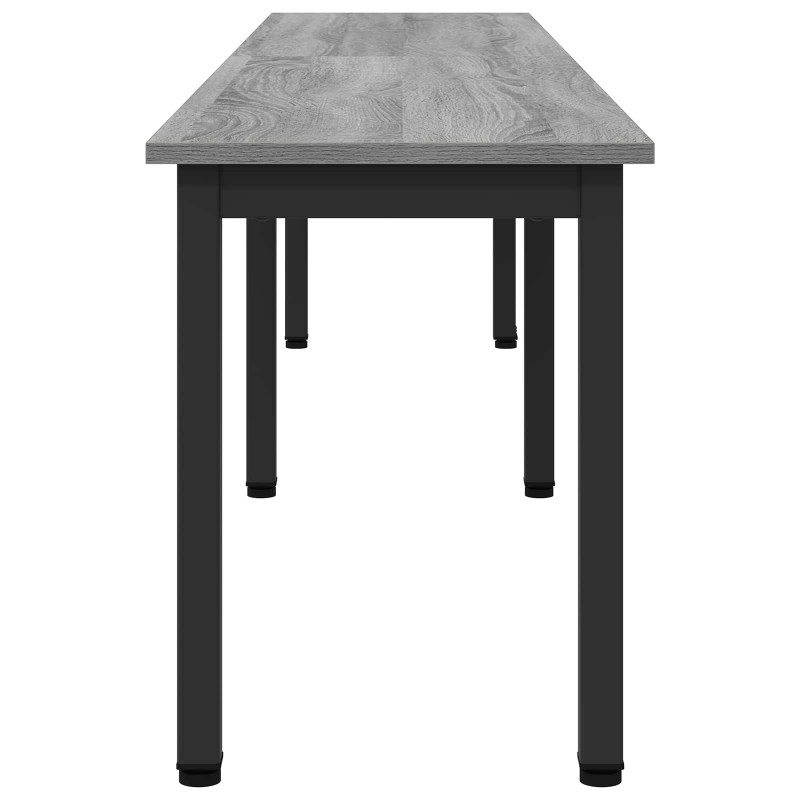 ławka Szary Sonoma 200 x 35 x 45 cm Materiał drewnopochodny