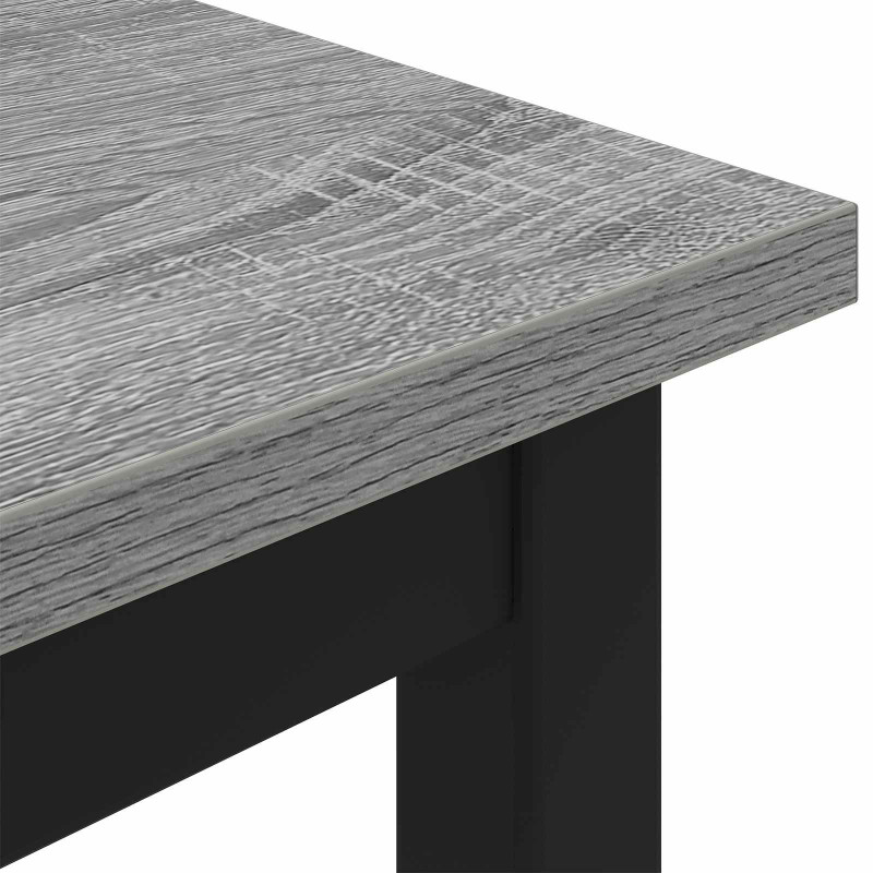 ławka Szary Sonoma 200 x 35 x 45 cm Materiał drewnopochodny
