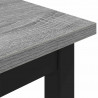 ławka Szary Sonoma 200 x 35 x 45 cm Materiał drewnopochodny