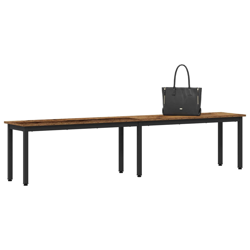 ławka Stare drewno 200 x 35 x 45 cm Materiał drewnopochodny