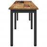 ławka Stare drewno 200 x 35 x 45 cm Materiał drewnopochodny