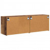 Szafka pod telewizor 2 pcs Stare drewno 59,5 x 31 x 40 cm